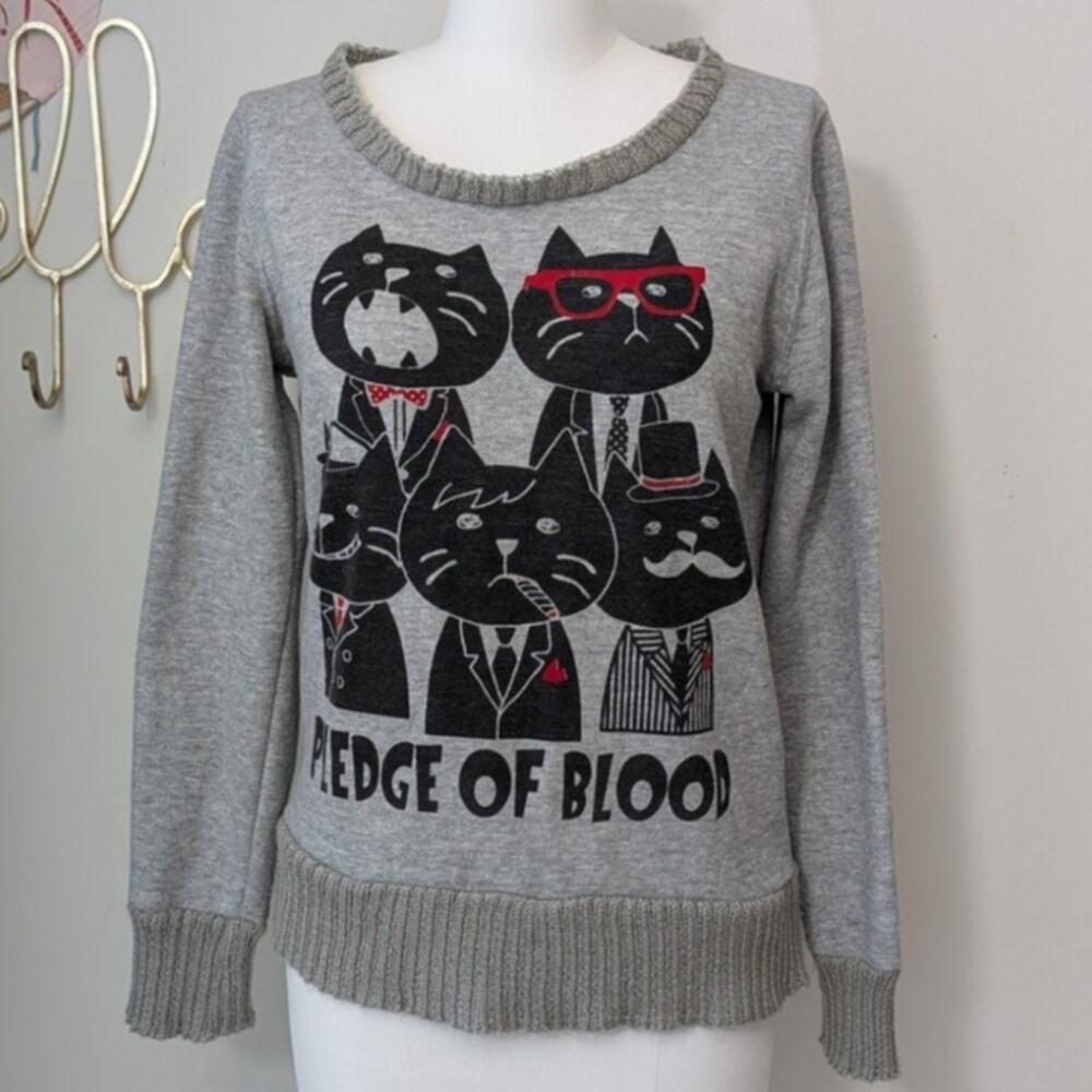 listen heartbeat vintage sweatshirt sweater